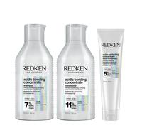 Redken Acidic Bonding Concentrate Shampoo, Conditioner & Leave-in Treatment Set in Clear Redken Clear