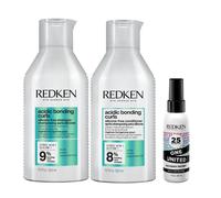 Redken PACK Acidic Bonding Curls Shampoo 300ml, Conditioner 300ml and One United 30ml