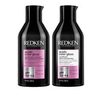REDKEN Acidic Color Gloss Bundle with Sulphate-Free Shampoo 300ml, and Conditioner 300ml, Perfect For Coloured Hair, Restore Glass-Like Shine and Colour Protection