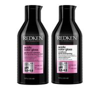 Redken Acidic Color Gloss Sulphate-Free Shampoo 500ml & Acidic Color Gloss Conditioner 500ml Duo in Clear Redken Clear