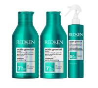 Redken Acidic Grow Full System Densifying Shampoo 300ml, Conditioner 300ml and Instant Densifying Spray 200ml Pack