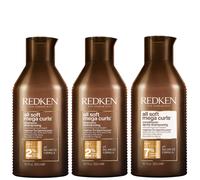 Redken All Soft Mega Curl Hydrating and Nourishing Shampoo Duo with Conditioner for Curly and Coily Hair