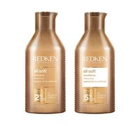 Redken All Soft Shampoo 300ml & Conditioner 300ml Duo