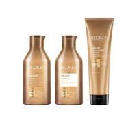 Redken All Soft Shampoo 300Ml, Conditioner 300Ml & Heavy Cream 250Ml Pack In Clear Clear One Size