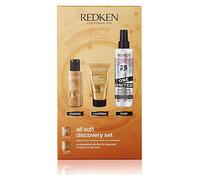 REDKEN All Soft Shampoo 75ml, Conditioner 50ml and One United Hair Treatment 150ml Discovery Set