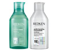 Redken Amino Mint Shampoo 300ml & Acidic Bonding Concentrate Condition