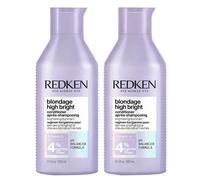 Redken Blondage High Bright Conditioner 300ml Double - 300 ml - red