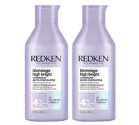 Redken Blondage High Bright Conditioner Double - 300 ml - red