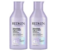 Redken Blondage High Bright Shampoo 300ml Double in Clear Redken Clear