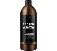 Redken Brews Daily Shampoo For Men | Lightweight Hydrating Hair Cleanser | Add Moisture and Shine to Dry Hair | For All Men's Hair Types