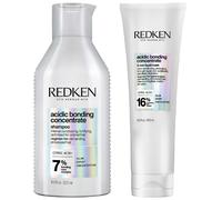 Redken - Bundles Duo: Acidic Bonding Concentrate Shampoo 300ml & 5-Minute Liquid Hair Mask 250ml for Women