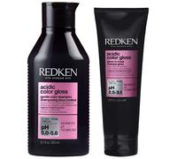 Redken Duo: Acidic Color Gloss Shampoo 300ml & 1 Min Gloss-in-Mask 250ml