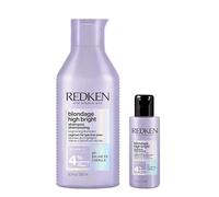 Redken DUO Blondage High Bright Shampoo 300ml and MINI Blondage High Bright Shampoo 75ml