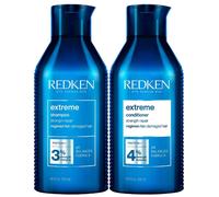 Redken Women's Duo: Extreme Shampoo 500ml & Extreme Conditioner 500ml in Clear Redken Clear