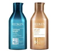Redken Extreme Length Shampoo 300ml & All Soft Conditioner 300ml