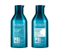 Redken Extreme Length Shampoo 300ml & Conditioner 300ml Duo in Clear Redken Clear