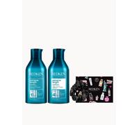 Redken Extreme Length Shampoo 300ml, Redken Extreme Length Conditioner 300ml & Redken Satin Scrunchies Bundle