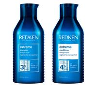 Redken Extreme Shampoo 500ml & Extreme Conditioner 500ml Duo in Clear
