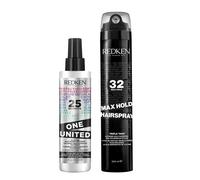 Redken One United Multi-Benefit Treatment 150ml & Max Hold Hairspray