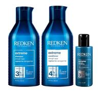 Redken PACK Extreme Shampoo 300ml, Extreme Conditioner 300ml, Redken GIFT WITH PURCHASE Extreme Shampoo 75ml