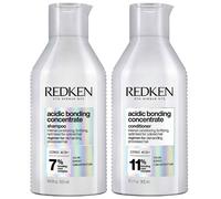 Redken Women's Duo: Acidic Bonding Concentrate Shampoo 300ml & Conditioner 300ml in Clear Redken Clear 300ml