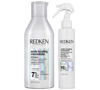 Redken Women's Duo: Acidic Bonding Concentrate Shampoo 300ml & Lightweight Conditioner 190ml in Clear Redken Clear 300ml