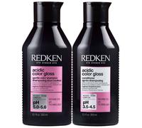 Redken Women's Duo: Acidic Color Gloss Shampoo 300ml & Conditioner 300ml in Clear Redken Clear