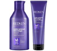 Redken Women's Duo: Color Extend Blondage Purple Shampoo 300ml & Color Extend Blondage Express Anti-Brass Mask 250ml in Clear Redken Clear