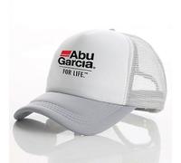 Redkid Abu Garcia Men Trucker Cap Baseball Cap Mesh Net Hat Women Brass Buckle Dad Cap Snapback Adjustable A18 adjustable 54-60 cm