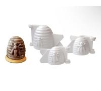 REDLEV Beehive Cookie Molds - Set of 3 Plastic Cookie Cutters - Non-Baked Czech Traditional Cookies
