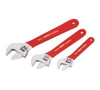 Soft Grip Adjustable Wrench Set (3 Piece)