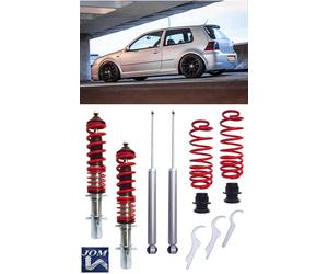 RedLine Sport Coilover Kit Height Adjustable suitable for VW Golf MK4 Bora Estat