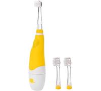 Redlution Sonic Toothbrush for Baby or Children with Led Light,1 Mini Toothbrush Heads 2 Toothbrush Heads