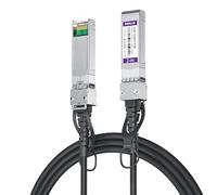 REDLUX 10G SFP+ DAC Cable 2-m/6.56-ft, Direct Attach Copper Twinax Cable, Compatible with Cisco, Ubiquiti UniFi, Meraki, Mikrotik, Fortinet, Netgear, TP-Link, D-Link, Broadcom, Linksys etc.