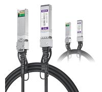 REDLUX 10G SFP+ DAC Passive Twinax Cable, 30AWG, 2-Meter(6.6ft), 2-Pack | 10GBASE-CU Direct Attach Copper SFP+ Cable for Cisco SFP-H10GB-CU2M, Ubiquiti UACC-DAC-SFP10, TP-Link, Mikrotik and More
