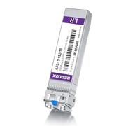 REDLUX 10G SFP+ LR Singlemode Gbic Module, 1310nm SMF, Dual LC Connector, up to 10KM, Compatible for Cisco SFP-10G-LR, 10GBase-LR Fiber Module for Cisco, Meraki MA-SFP-10GB-LR, Ubiquiti UF-SM-10G