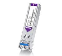 REDLUX 1PC 1Gb/s SFP LX Singlemode LC Gbic Transceiver(SMF, 1310-nm, 20km) | 1000Base-LX SFP Module, Compatible for Cisco GLC-LH-SMD, Meraki, Ubiquiti UniFi UF-SM-1G, Netgear, Mikrotik etc.