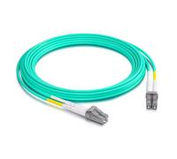 REDLUX OM3 LC LC Fiber Patch Cable, LC/UPC to LC/UPC OM3 Multimode Duplex 50/125μm Fiber Optic Cable for MMF SFP SX Transceiver, SFP+ SR Module etc, 850/1310nm Wavelength, Blue, 1m(3.3ft)