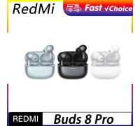Redmi Buds 8 Pro TWS Earphones 3MIC AI 55dB Active Noise Cancellation Bluetooth 5.4 35 Hours Battery Mi Earbuds Headset CN BLUE
