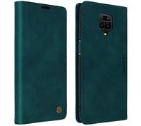Redmi Note 9S/9 Pro/9 Pro Max Vintage Back cover Function Wallet CaseMe Blue
