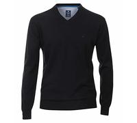 Redmond Casual V Neck Jumper Midnight Blue