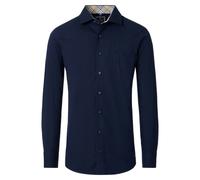 Redmond Men's Long Sleeve Shirt Comfort Fit Dark Blue 252000111 190 Navy