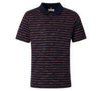 Redmond Men's Polo Shirt Regular Fit Red Blue Striped 261870900 500
