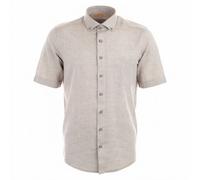 Redmond Mens Short Sleeve Casual Fit Button-Down Shirt Beige 261140999-200