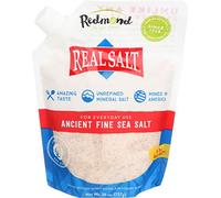 Redmond Real Salt - Ancient Fine Sea Salt, Unrefined Mineral Salt, 26 Ounce Pouch (3 Pack)