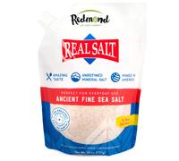 REDMOND Real Salt Natural Unrefined Fine Salt 26 Ounce Pouch 1 Pack
