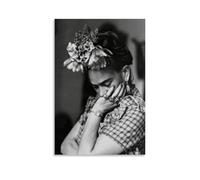 RedMush Frida Kahlo Poster (13) Canvas Poster Wall Art Decor Print Picture Paintings for Living Room Bedroom Decoration Unframe-style 08x12inch(20x30cm)