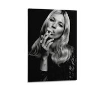 RedMush Model Kate Moss Poster (24) Canvas Poster Wall Art Decor Print Picture Paintings for Living Room Bedroom Decoration Frame-style 12x18inch(30x45cm)