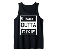Redneck Country Straight Outta Dixie Tank Top