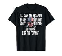 Redneck Politics Country Quote Conservative Right Wing T-Shirt